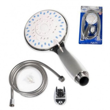 Conjunto de Ducha HBS de 3 Funciones Inoxidable Cromado