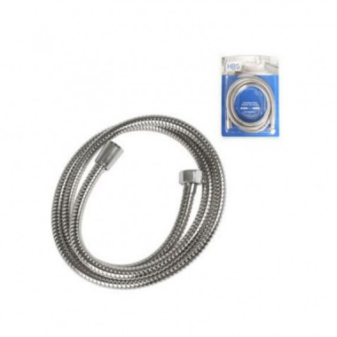 Manguera de Ducha Extensible de Acero Cromado 180-220 cm HBS