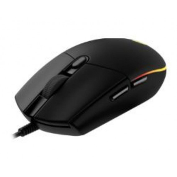 Ratón Gaming Logitech G203 Lightsync RGB USB-A 8000dpi Negro (910-005796)