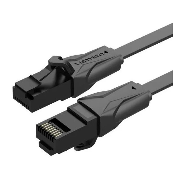 Cable de Red CAT6 Utp 0.75M VENTION Plano Black