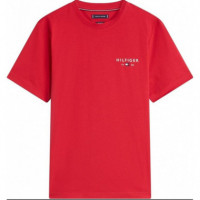 TOMMY HILFIGER - Brand Love Small Hilfiger Tee - Xld - F|MW0MW41456/XLD