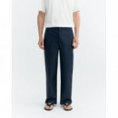 Pantalones THINKING MU Marc Popelín Navy