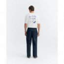 Pantalones THINKING MU Marc Popelín Navy