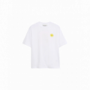 camisetas mujer Camiseta ARMEDANGELS Tarjaa Graphic White