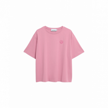 camisetas mujer Camiseta ARMEDANGELS Oversize Giannaa Difference Washed Berry