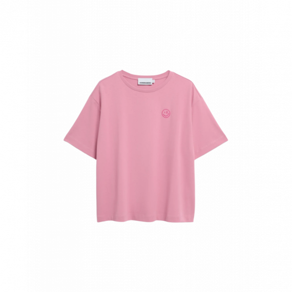 camisetas mujer Camiseta ARMEDANGELS Oversize Giannaa Difference Washed Berry