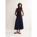 camisetas mujer Camiseta ARMEDANGELS Laminiaa Tinted Navy