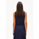 camisetas mujer Camiseta ARMEDANGELS Laminiaa Tinted Navy