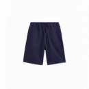 Bermudas ARMEDANGELS Cotton Lino Tinted Navy