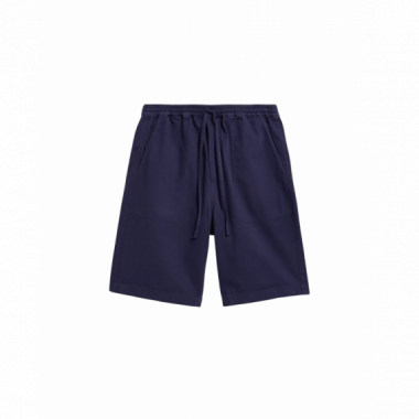Bermudas ARMEDANGELS Cotton Lino Tinted Navy