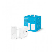 GARZA Timbre Inalambrico Tactil 200MTRS Funciona sin Pilas el Transmisor Blanco 401323G