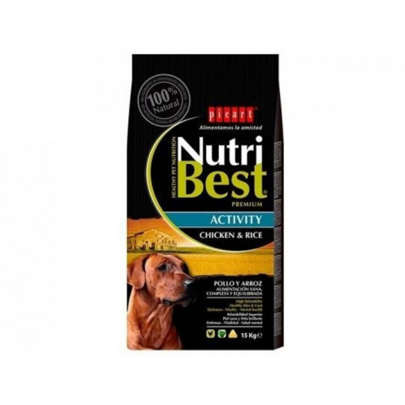 Nutribest Perro Adulto Activity 15 Kg  PICART