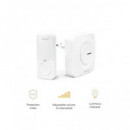 GARZA Timbre Inalambrico Tactil 200Mtrs Funciona Sin Pilas el Transmisor Blanco 401323G