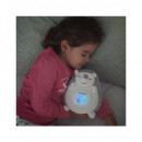 INNOVAGOODS Peluche Spikey Con 15 Melodias Relajantes Y Proyector Quitamiedos Blanco