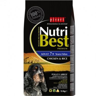 Nutribest Dog Senior 15 Kg  PICART