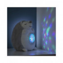 INNOVAGOODS Peluche Spikey Con 15 Melodias Relajantes Y Proyector Quitamiedos Blanco