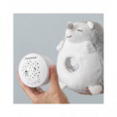 INNOVAGOODS Peluche Spikey Con 15 Melodias Relajantes Y Proyector Quitamiedos Blanco