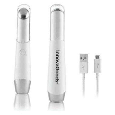 INNOVAGOODS Masajeador de Ojos Con Fototerapia Termoterapia y Vibracion Recargable