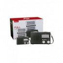 KBROAD Radio Portatil Solar FM/AM/SW KTF-2093 Recargable Bluetooth ,Usb.Linterna