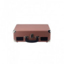 PRIXTON Tocadisco Grabador VC400 Moka Bluetooth,usb,radio FM,5W X2 Conversion a MP3 por USB
