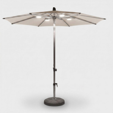 L&aacute;mparas LED para sombrilla OSYRON con mando a distancia y luz regulable Glatz&reg;