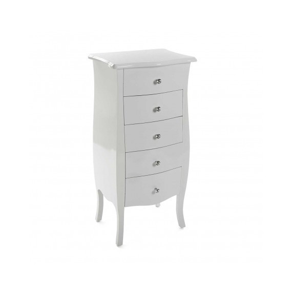 COMODA 5 CAJONES BLANCA CAGLIARI