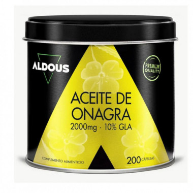 Aldous- Aceite de Onagras 200 Capsulas  ALDOUS BIO