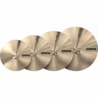 SET PLATOS SABIAN 14"HIT 16"18"CRASH,20 RIDE STRA 