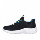SKECHERS Zapatillas Bounder Negras 403822L-BBLM