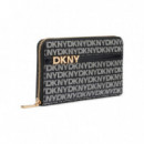 DKNY Cartera Avril Alargada Cremallera R5215K34-XLB