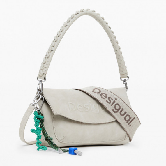 Desigual Bolso logo 3D solapa mediano 25WAXPB2-6006