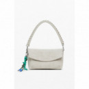 Desigual Bolso logo 3D solapa mediano 25WAXPB2-6006