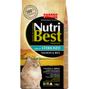 Nutribest Cat Ad. Sterilized 2 Kg  PICART