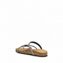 Geox Sandalia baja Brionia R D65Y3I 000AU-C9999