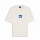 Hugo Blue Jersey de algodón 50554382-121