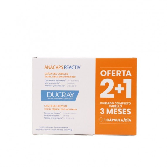 DUCRAY ANACAPS  REACTIV  90 CAPS