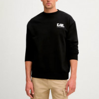 Sudadera de Cuello Redondo con Nombre de la Marca  KARL LAGERFELD JEANS