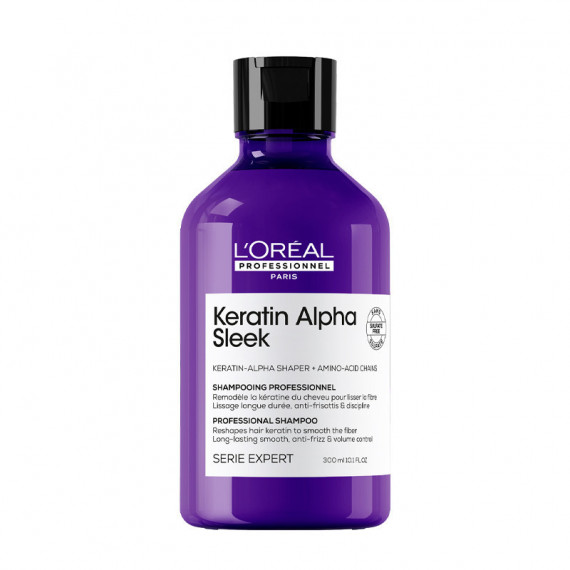 Keratin Alpha Sleek Shampoo
champú Tratamiento Keratina  LOREAL PROFESSIONNEL