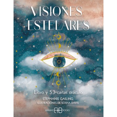 VISIONES ESTELARES LIBRO Y 53 CARTAS ORACULO