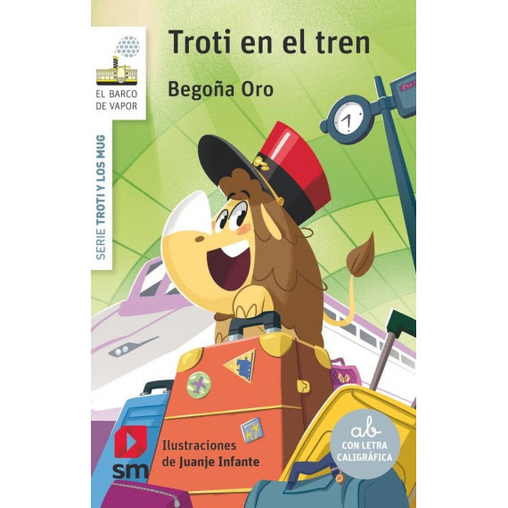 Troti en el tren