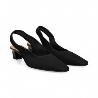 sin Talon Mil Rayas Negro  MISS ELASTIC