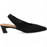 sin Talon Mil Rayas Negro  MISS ELASTIC
