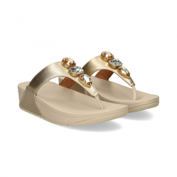 Esclava Pedreria Platino  FITFLOP