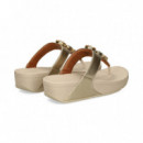 Esclava Pedreria Platino  FITFLOP