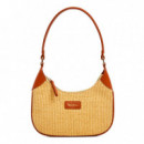 Bolso Media Luna de Rafia  PEPE JEANS