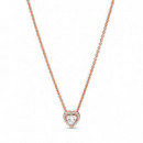 Collar Brillante Corazón 388425C01  PANDORA
