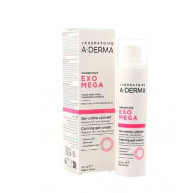 A-derma Exomega Gel-crema Facial Calmante 1 Envase 40 Ml  PIERRE FABRE