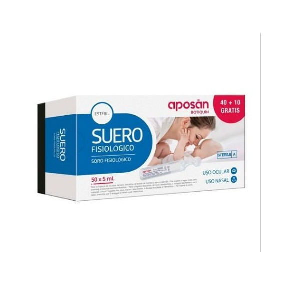 APOSAN SUERO FISIO BOTIQUIN 50U