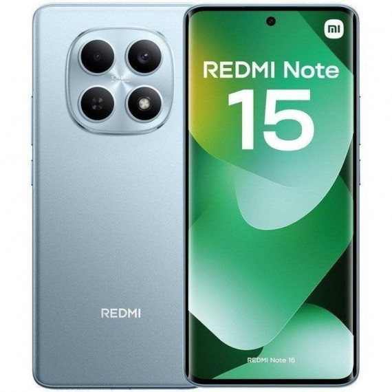 Smartphone Xiaomi Redmi Note 15 4G 8GB/128GB 108MP NFC 6.77" Azul Glaciar