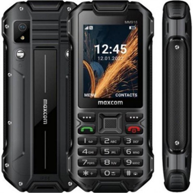 Tel&eacute;fono M&oacute;vil Rugerizado Maxcom Strong MM918 Negro